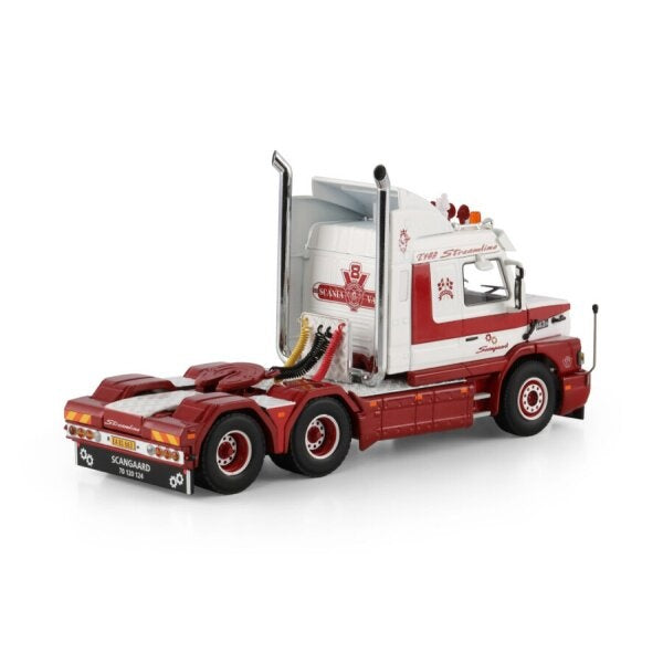 1:50 SCANIA SCANGAARD 3 Series 6X4 WSI  Red - White DIECAST Model