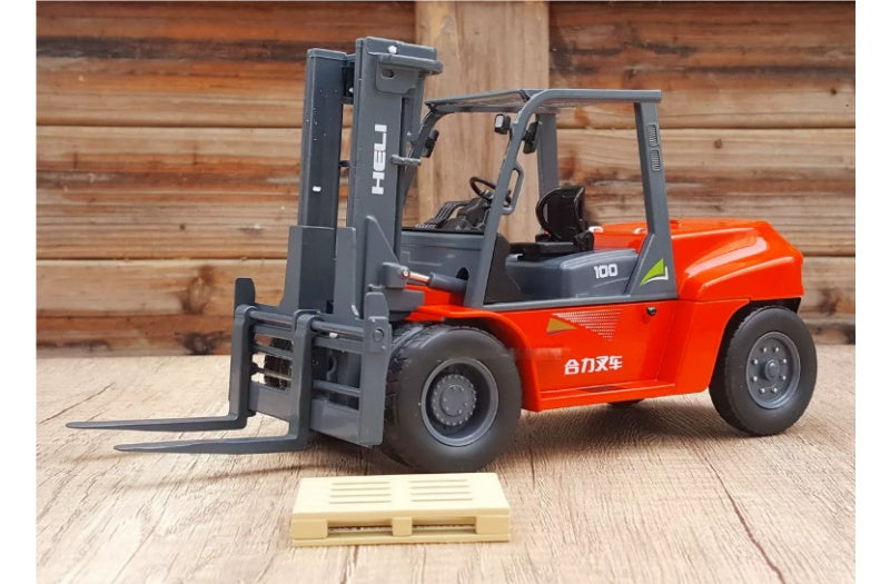 HELI G Series 10 ton Intelligent Forklift 1:25 Truck Pre-built Airliner Model Display view1