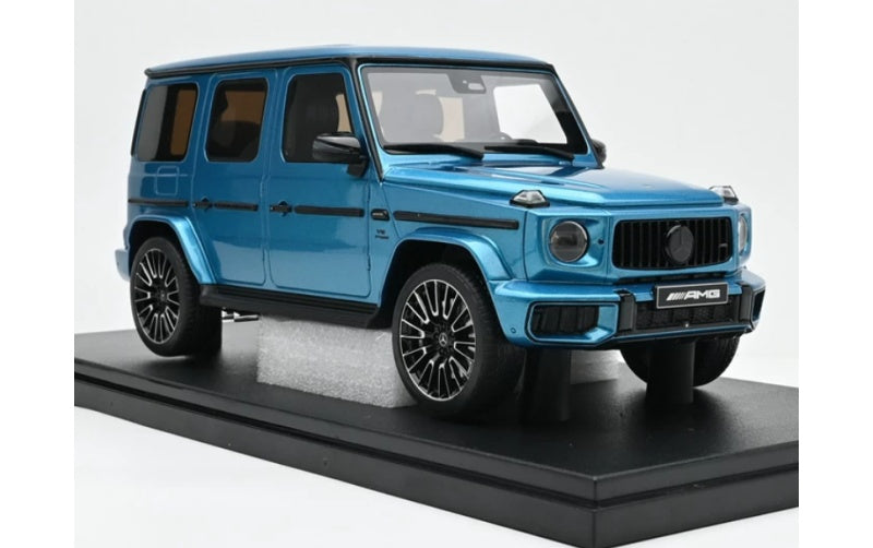 1:18 Mercedes-Benz G63 AMG 2024 Blue GT Spirit Limited Edition Resin Car Model