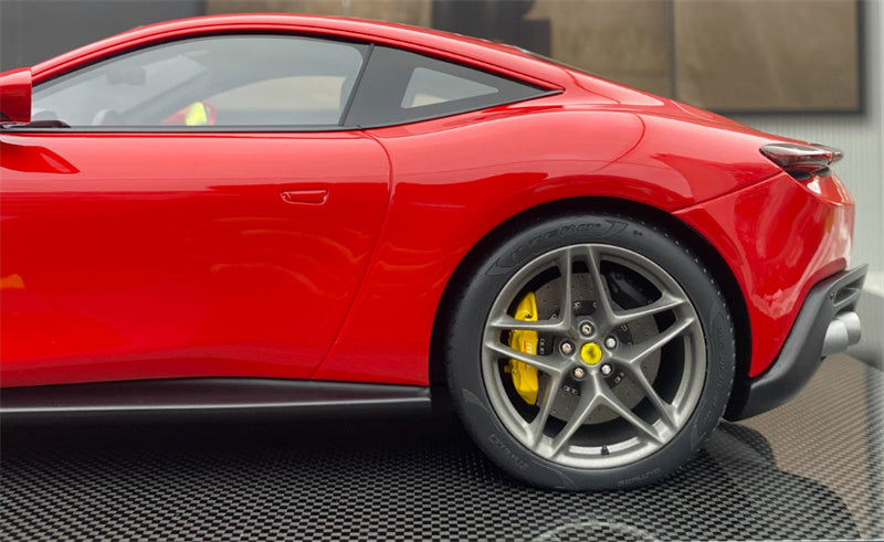 1:12 Ferrari Roma red Amalgam Hardtop Resin Car Model view2