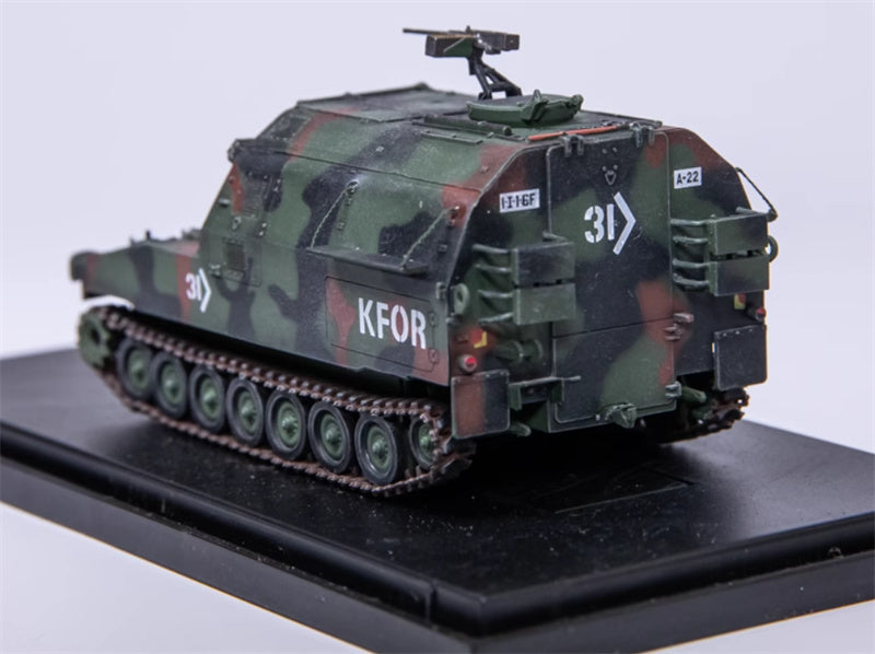 RZ-MODEL US M992A1 Field Artillery Ammunition Support Vehicle KFOR NATO camouflage #31 1:72 Tank Pre-built Model