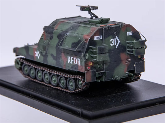 RZ-MODEL US M992A1 Field Artillery Ammunition Support Vehicle KFOR NATO camouflage #31 1:72 Tank Pre-built Model
