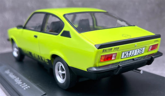 NOREV Opel Kadett Rallye 2.0E 1977 Green 1:18 Car Pre-built Model view2