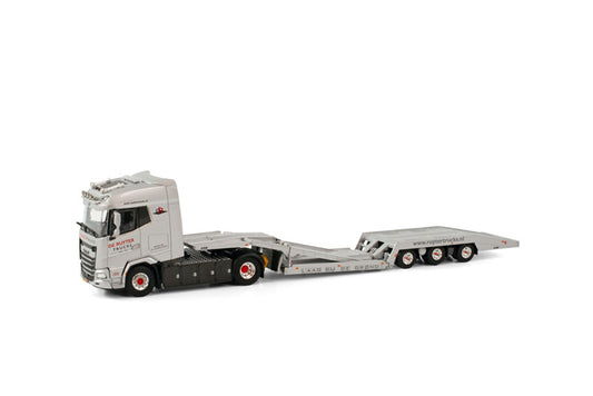 WSI DAF XG 4X2 TRUCK TRANSPORTER - 3 AXLE DE RUYTER TRUCKS 1:50 Truck Pre-built Model