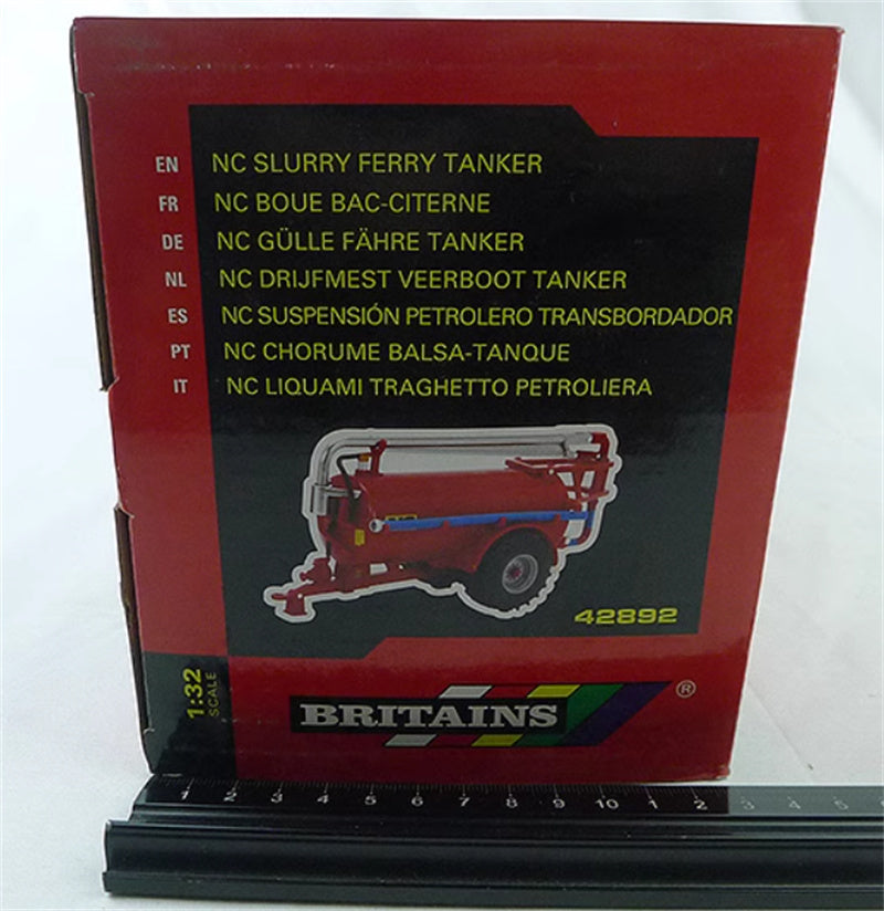 ERTL NC Slurry Ferry Tanker Red 1:32 Truck Accessories Pre-built Model