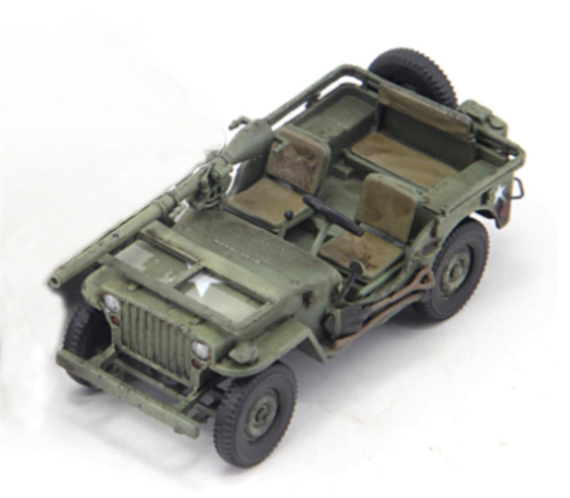 S-MODEL Willis M20 recoilless cannon front 3 types of water stickers randomly (breakpoint five-star, circle five-star, no circle five-star) 1:72 Tank Pre-built Model