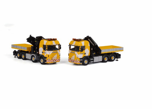 WSI SCANIA PALFINGER SET KELLER & HESS 1:50 DIECAST Truck Lorry