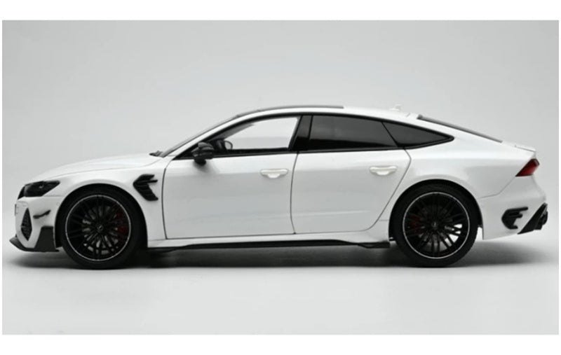 1:18 AUDI RS7 Sportback ABT  pearl white KengFai modified version DIECAST Model