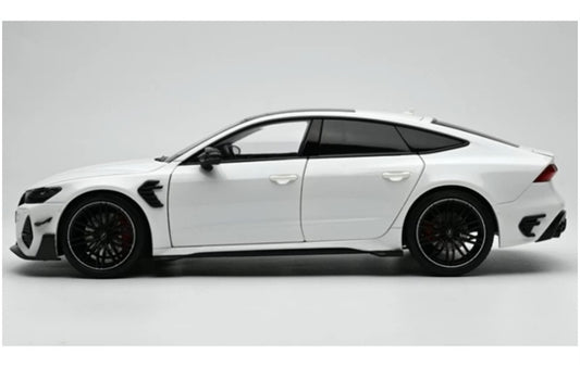 1:18 AUDI RS7 Sportback ABT  pearl white KengFai modified version DIECAST Model