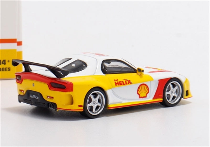 1:64 Mazda RX-7 Shell Helix Livery BSC DIECAST Limited Edition 499pcs ONLY Model
