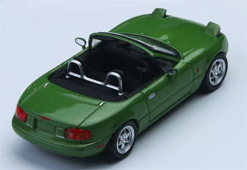 1:64 Mazda MX-5 green ATS DIECAST Civil Car Model