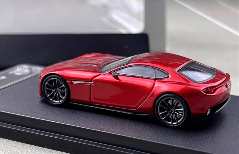 Rhino Model MAZDA RX-VISION Concept Soul red Limited Edition 799PCS ONLY 1:64 Car Pre-built Model view2