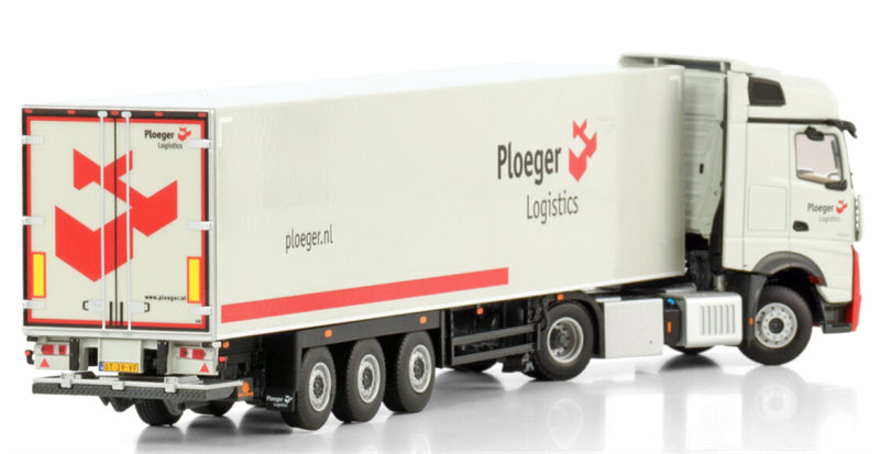 WSI ACTROS MP5 BIG SPACE 4X2 BOX Ploeger Logistics 1:50 Model