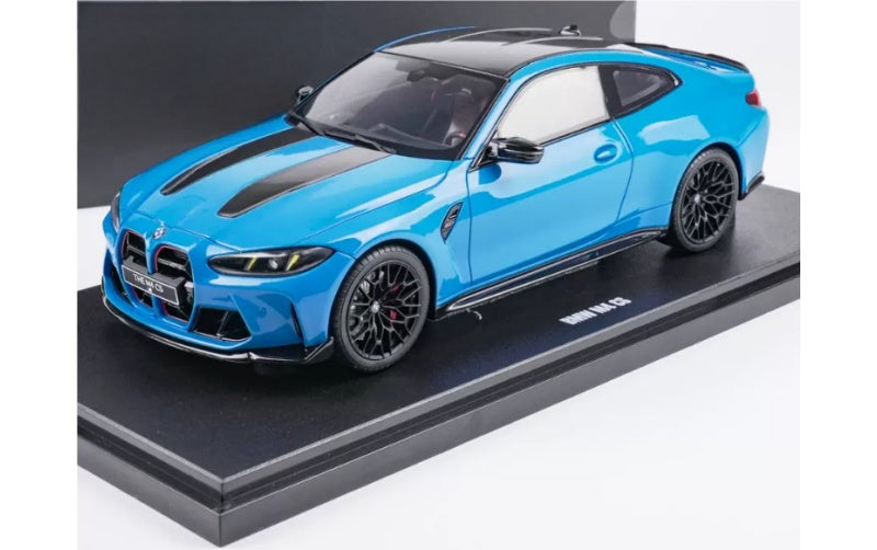 1:18 BMW M4 CS (G82) 2024 Blue GT Spirit Limited Edition Resin Car Model