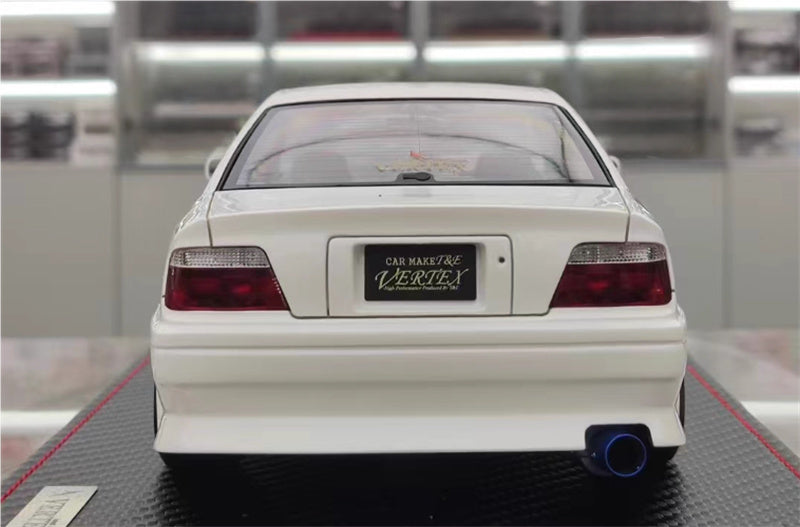 IG-Model vertex jzx100 jdm With engine white 1:18 Car Pre-built Model view5
