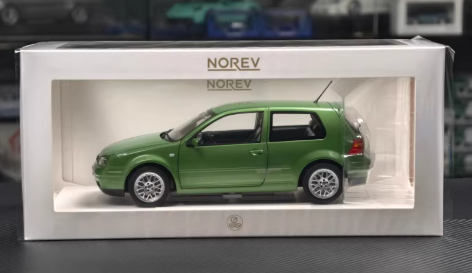 1:18 Volkswagen Golf GTI 1998 Green  NOREV 4th generation DIECAST car Model