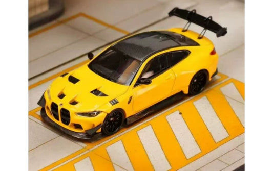 1:64 BMW M4 G82 GTR  Yellow SW  Limited Edition 499PCS ONLY DIECAST Model