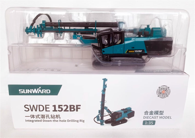 SUNWARD SWDE152BF Integrated Down-the-hole Drilling Rig 1:35 Truck Pre-built Model