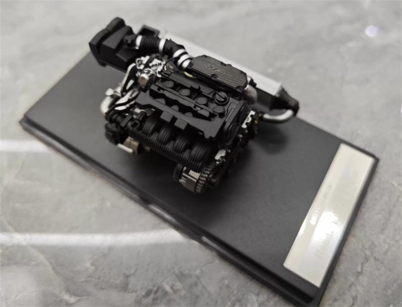 MOTORHELIX Honda K20C FL5 Civic ENGINE 1:18 Car Accessories Pre-built Model view5