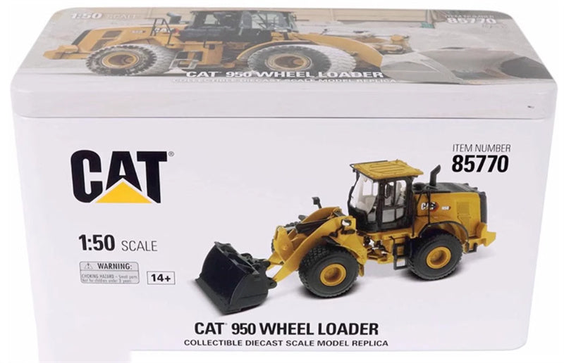 CATERPILLAR 950 Wheel Loader Yellow 1:50 Truck Pre-built Model