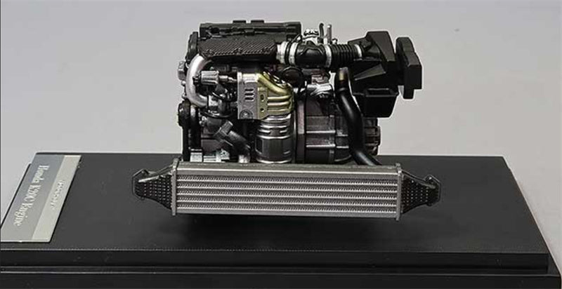 MOTORHELIX Honda K20C FL5 Civic ENGINE 1:18 Car Accessories Pre-built Model view1