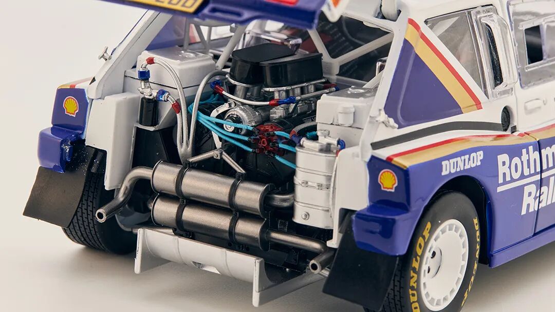 Sun star 1:18 MG Metro 6R4 Rothmans Rally WRC Group B 1986 Diecast Model