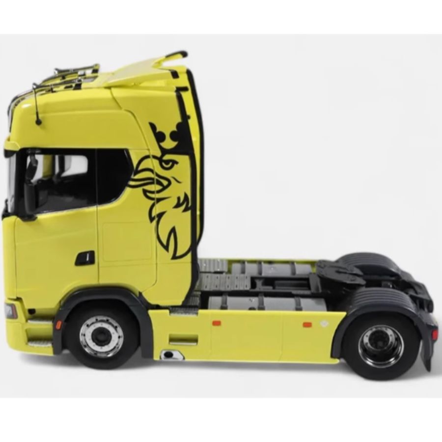 NZG Scania V8 730S 4x2 tractor yellow 1:18 DIECAST Truck Lorry