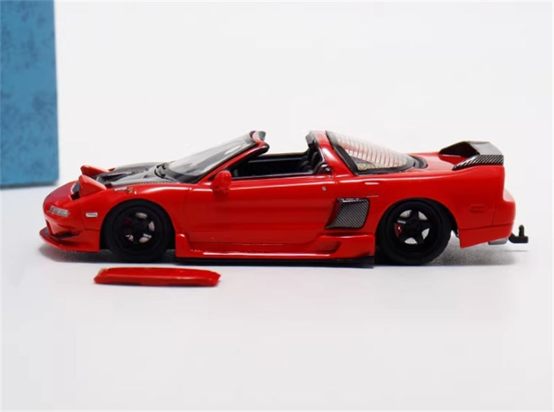 1:64 Honda Acura NSXTRA carbon fiber cover Limited Edition 499pcs ONLY  Red Finclassically DIECAST Model