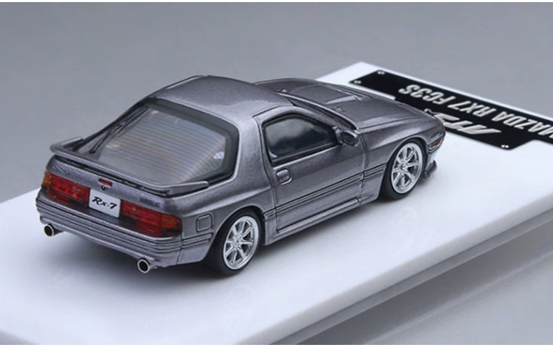 1:64 Mazda RX-7 FC3S  Silver Gray ATS Model   DIECAST Model