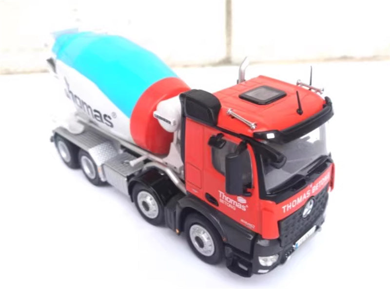 NZG AROCS 8X4 concrete mixer truck Thomas Betong 1:50 Truck Pre-built Model