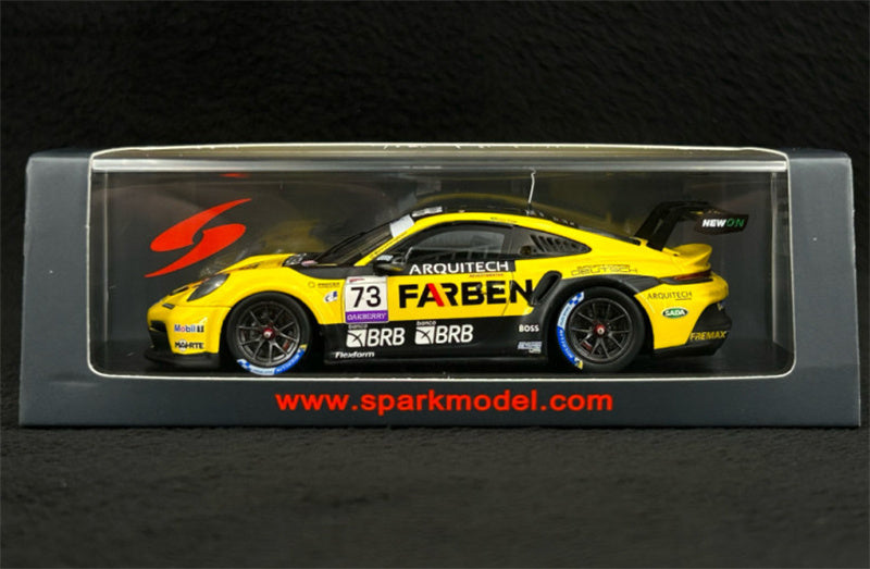 1:43 Spark Porsche 911 GT3 Cup-Porsche Carrera Cup Brazil Champion 2022 #73 view7