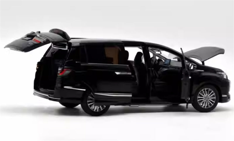 Dongfeng Honda ELYSION MPV 2022 black 1:18 Car Pre-built Model view9