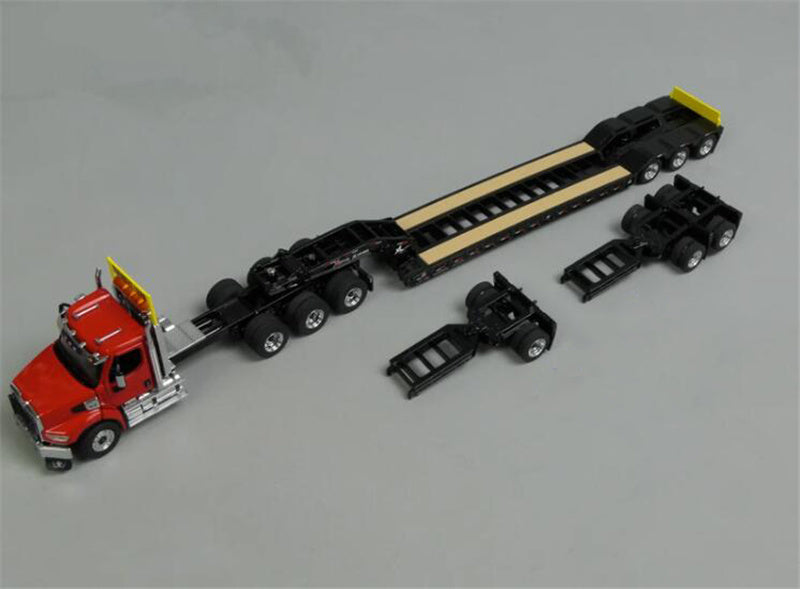 CATERPILLAR Western Star 49X Tridem axle + XL 120 Trailer 1/50 Truck Pre-built Model