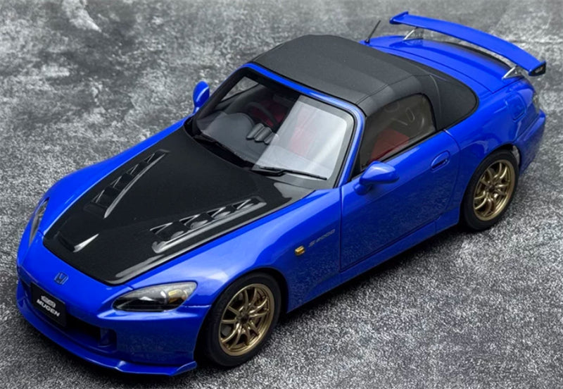 1:18 Honda S2000 MUGEN  Apex Blue MOTORHELIX Limited Edition 399PCS ONLY DIECAST Model