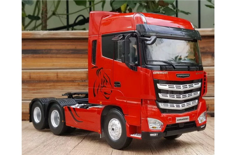 BAHMAN EMPPower Tractor Truck Red 1:24 Truck Pre-built Airliner Model Display view7