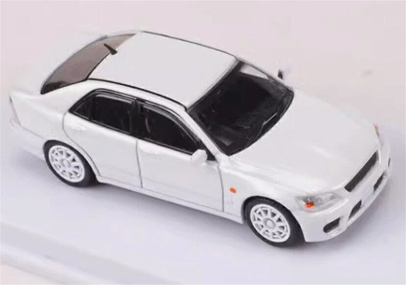 BBS Toyota Altezza RS200 SXE10 Pearl White Limited Edition 499pcs ONLY 1:64 Car Pre-built Model