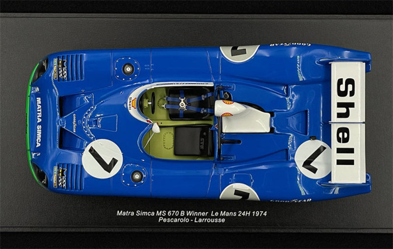 1:18 Matra MS670B 1974 Spark Le Mans Resin Car Model view6
