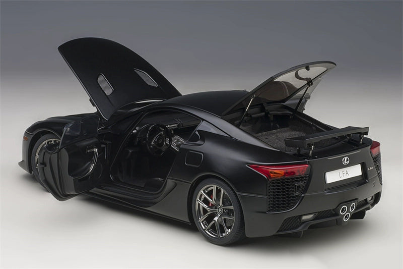 AUTOART LEXUS LFA Car Matte Black 1:18 DIECAST car