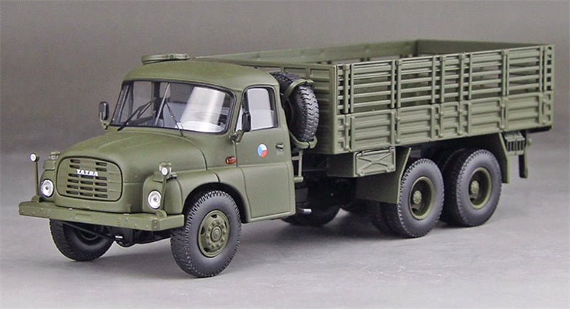 Schuco Tatra T148 military truck olive drab 1:43 Tank Pre-built Model view1
