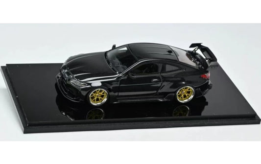 1:64 BMW M4 G82  Non porous all carbon black SW  HEC North Exhibition Limited Edition 500PCS ONLY DIECAST Model
