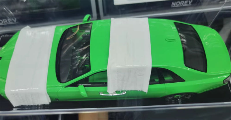 HH Model Rolls Royce Ghost Black Badge Green 1:18 Car Pre-built Model view4