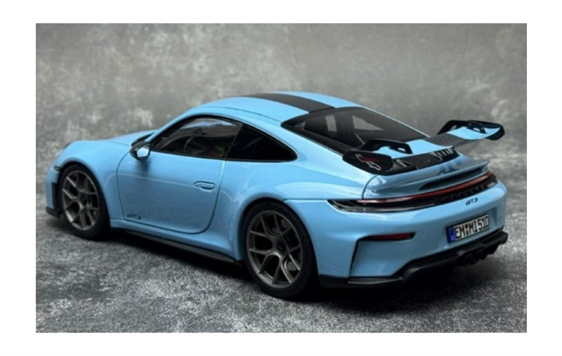 1:18 Porsche 911 992 GT3 RS  Blue -black stripe NOREV  DIECAST Model