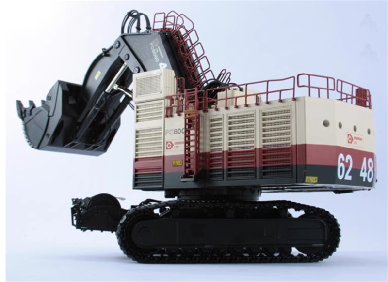 BYMO KOMATSU Excavator PC8000-6 Electric Shovel "Drummond " 1:50 Truck Pre-a Model