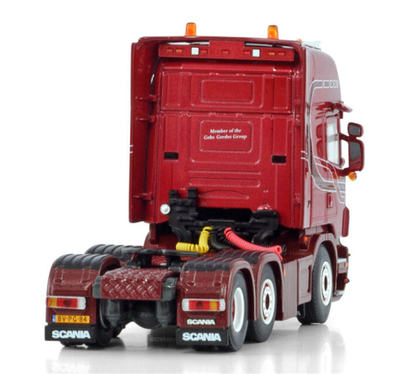 WSI SCANIA R5 TOPLINE 6X2 TWIN STEER Freddy Gerdez transport 1:50 Truck Pre-built Model