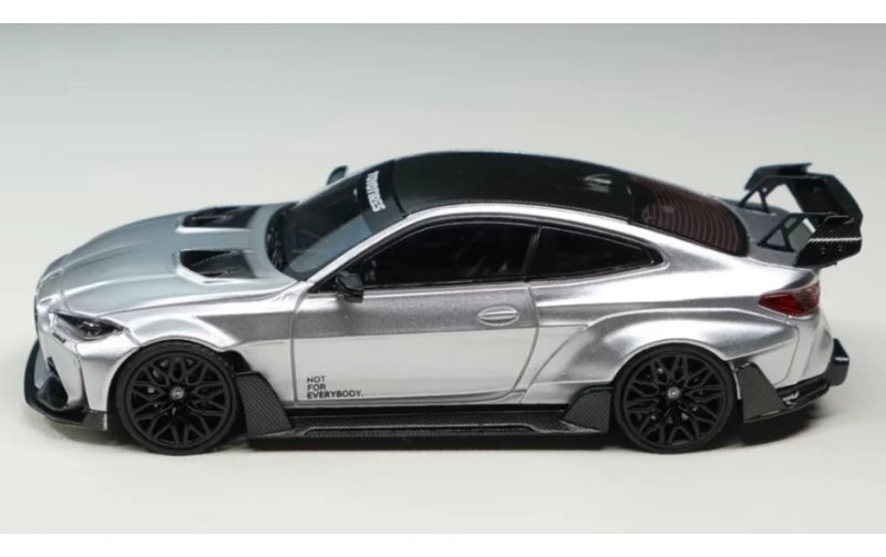 1:64 BMW M4 G82  Alexander Silver SW  Limited Edition 500PCS ONLY DIECAST Model