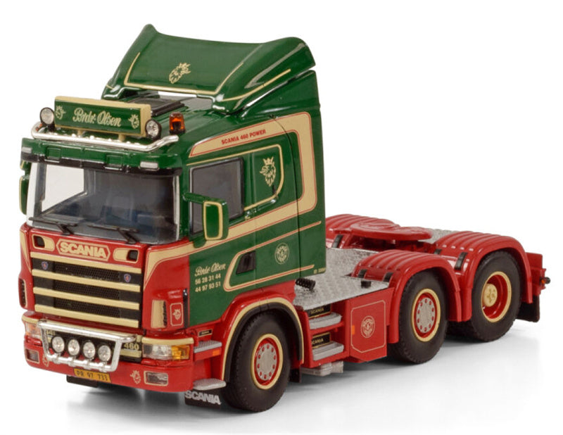 WSI  SCANIA R4 SERIES 6X2 TWIN STEER Brdr. Olsen 1:50 Truck Pre-built Model