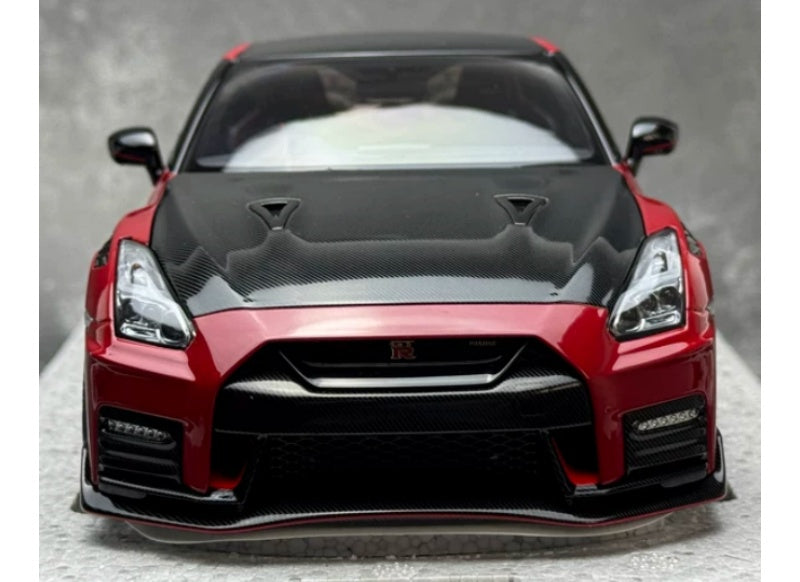1:18 Nissan GT-R NISMO R35 2022 Vibrant Red MOTORHELIX Special Edition Limited Edition 699PCS ONLY DIECAST Model