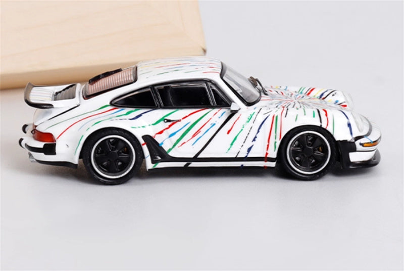 Rhino Model Porsche Singer Turbo Study 930 Speed section SJ87 coating 1:64 Car Pre-built Model view3
