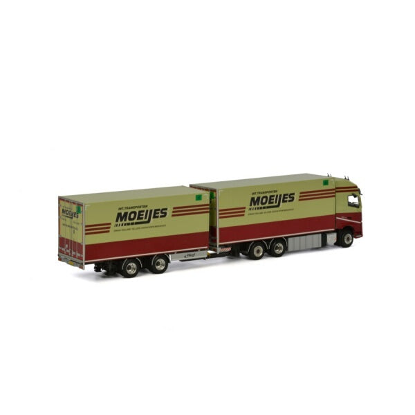 1:50 VOLVO MOEIJES BV FH XL RIGED BOX TRUCK COMBI WSI   Diecast Model