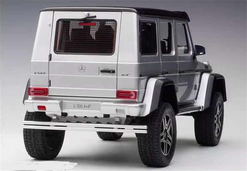 Autoart Mercedes Benz G 500 4×4² Silver 1/18 DIECAST CAR
